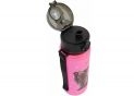 Sticla de apa 500 ml (plastic) roz MX61333