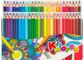 Creioane color Kores 50cul Mandalas (triunghiulare) K93350