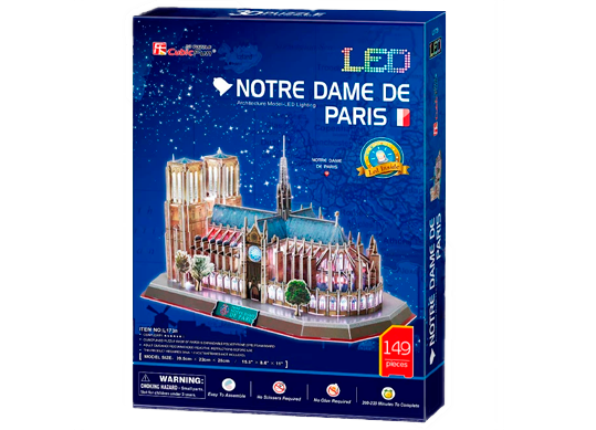 Puzzle 3D MIX 173H LED 173H