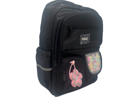 Ghiozdan anatomic 18 Negru (44x29x17cm) MX90187Black