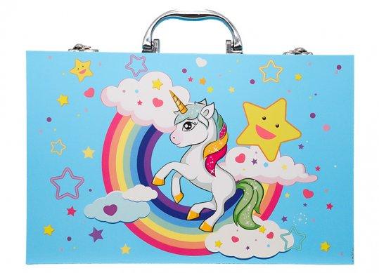 Set creatie 67pcs.ML16-1(carioci+acuarela+creioane) valiza 211745