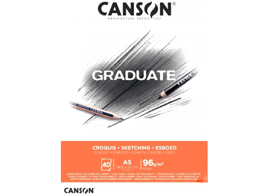 Hirtie bloc Cangrad 40foi A5 96 gr C400110361