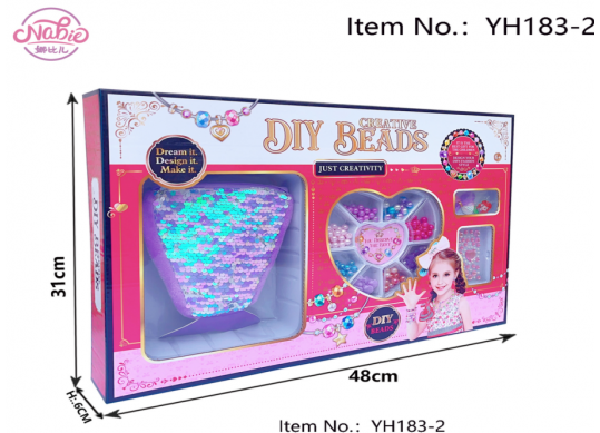Set creatie cu margele cu gentuta Sirena YH183-2
