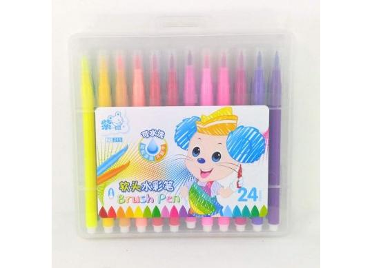 Carioci 12 culori Brush Pen(MS 5-17) LS187