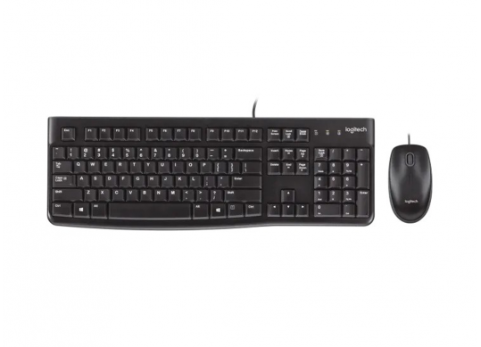 Tastatura si mouse Logitech MK120, Black LO 920-002562