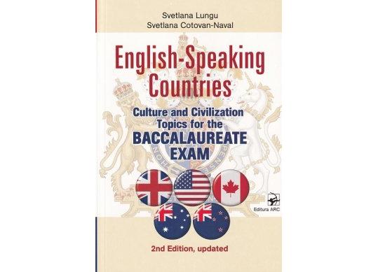 Carte English Speaking Countries.Baccalaureate exam ARC5913