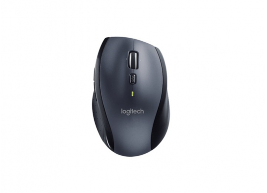 Logitech Wireless Mouse M705, Laser Mouse , Hyper-fast scrolling, Nano receiver, Dark-Grey/Silver, R LO 910-001949