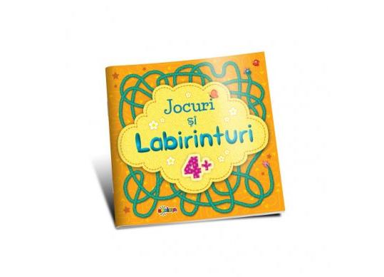 Carte Jocuri și Labirinturi 4+ PD0391