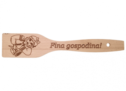 Suvenir lopatica lemn de bucatarie 30cm 02-333u
