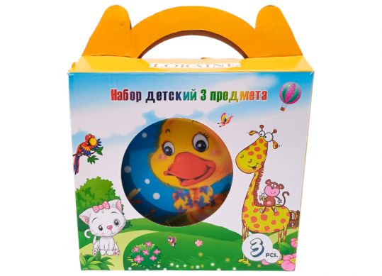 Ceramica set vesela p/u copii 3pcs Ratusca 17328