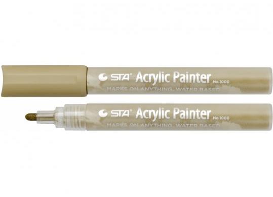 Marker Acrylic STA 1000 2-3mm Wainut Y332