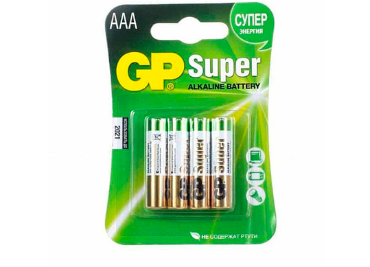 Baterie GP G-tech AAA (4buc/blister) 24A21-B4