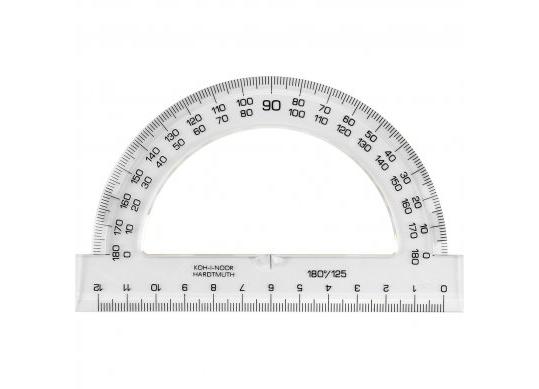 Raportor plastic Koh-i-Noor 180/12.5cm KH746238