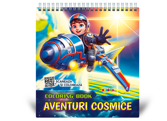 Carte Antistress Aventuri cosmice PD1870A