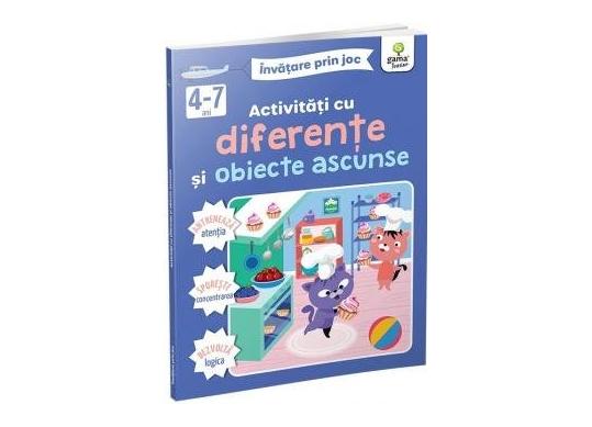 Carte Activitati cu diferente si obiecte ascunse CD6359