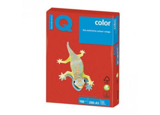 Hirtie color IQ A4 160gr 250foi Coral red CO44-160