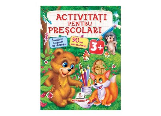 Carte Activitati pentru prescolari 3+ CN634694