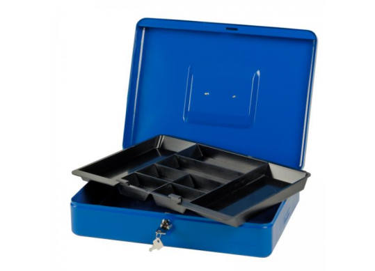 Caseta de bani metalica 370x280x90cm Blue 10002P