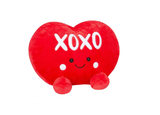 Jucarie moale Inima Xoxo l=35cm ST2134