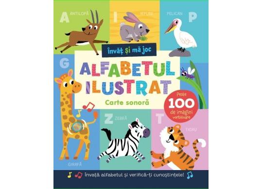 Carte Invat si ma joc. Alfabetul Ilustrat CD7888