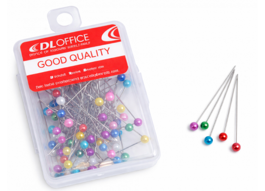 Ace de siguranta 100 buc cu gamalie color (cut.plastic) DL1088