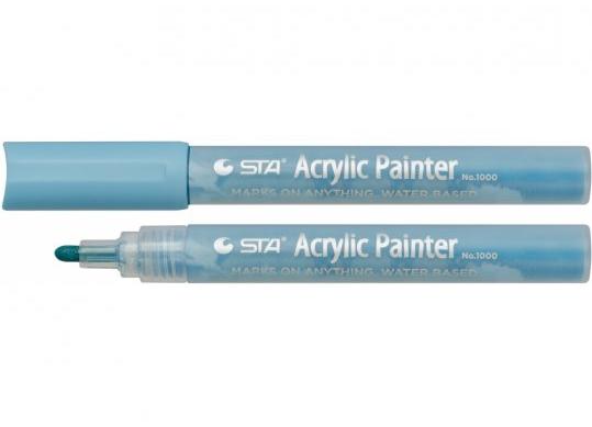 Marker Acrylic STA 1000 2-3mm Shock Blue B215