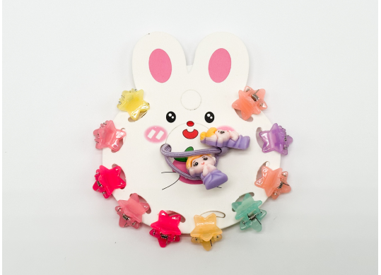 Accesorii AGRAFA-crab (10buc+2elastice) Iepuras AP005215