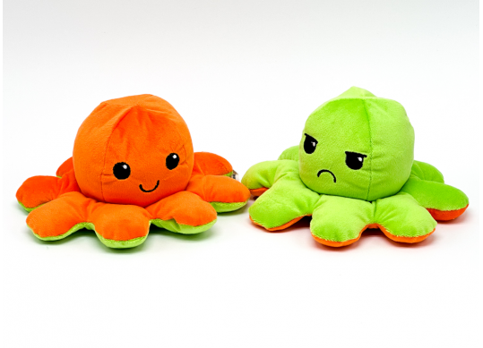 Jucarie moale Caracatita Bilaterala h-10cm ST9621