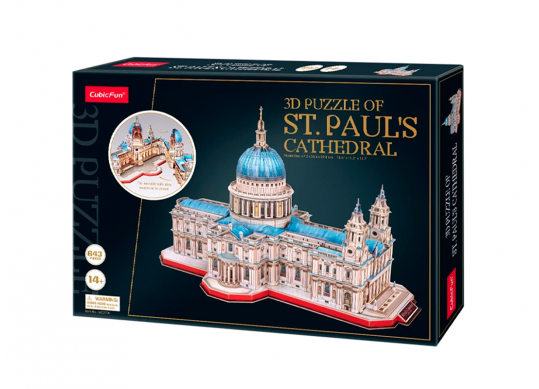 Puzzle 3D St. Pauls Catedral MC270h