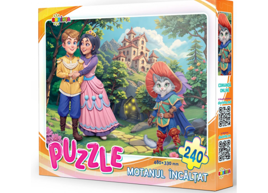 Puzzle 240 buc Motanul incaltat PD1818