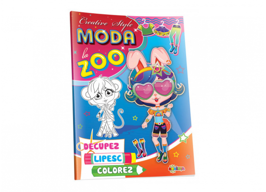 Carte Autocolante + Moda la Zoo PD6011