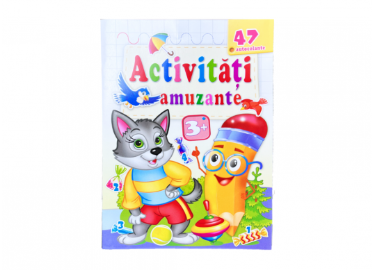 Carte Activitati Amuzante (+abtibild) CN CN6466xx