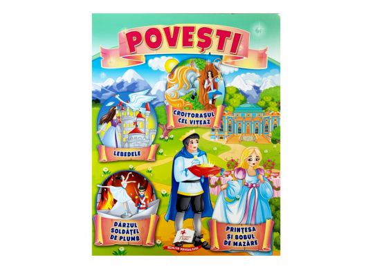 Carte Povesti 7.Printesa si bobul CN664384