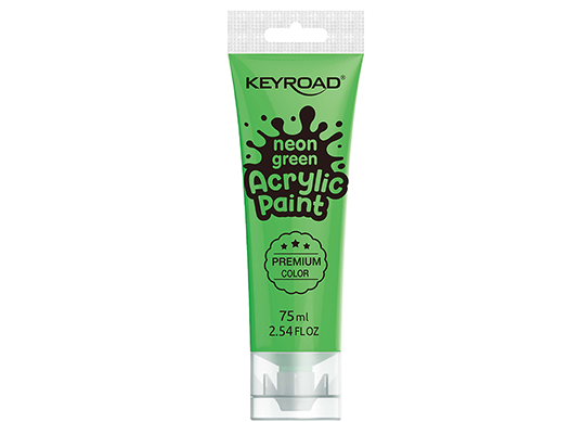 Acril Keyroad 75ml verde neon KR972217