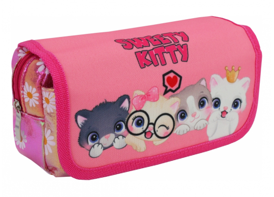 Penar 1 fermoar Sweety kitty (roz) CF87257