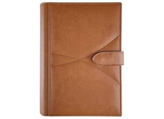 Agenda nedatata A5 de lux Tokyo maro cu clapa CAG2260M