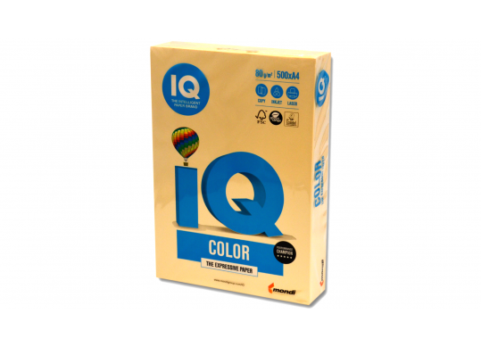 Hirtie color IQ A4 80gr 500foi Pale Cream CR20-80