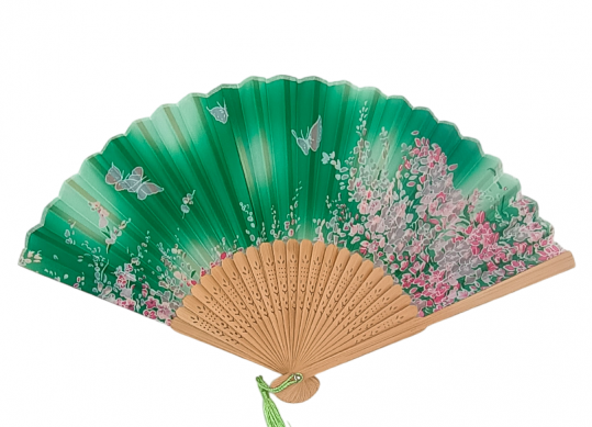 Evantai din bambuc diverse desene/mix AP006648
