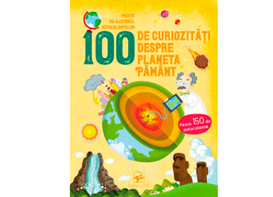 Carte 100 de curiozitati despre planeta pamant ARC5012