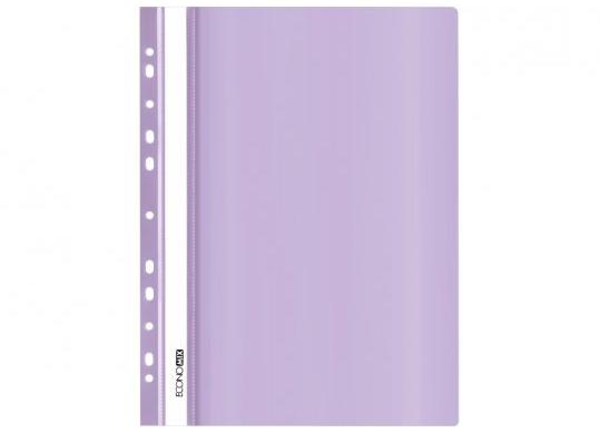 Dosar plastic A4 Economix Lux (Violet Pastel) E31510-88