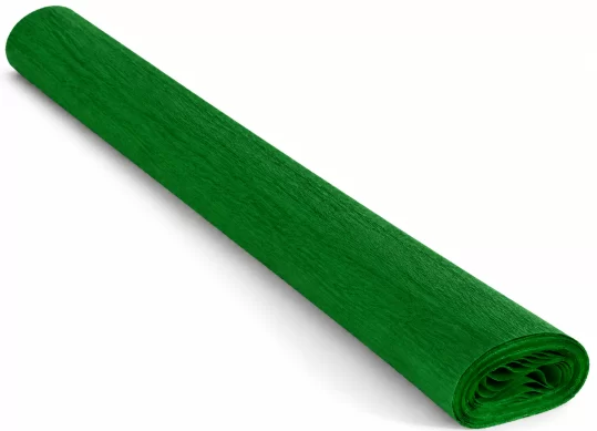 Hirtie creponata 40g (32 g/m²) verde inchis(50*2.5) PN0238