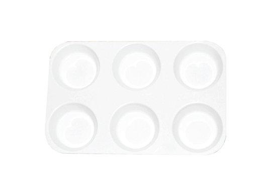 Paleta Conda 18x27.5cm 6 gauri H2.5 cm (plastic) A15489