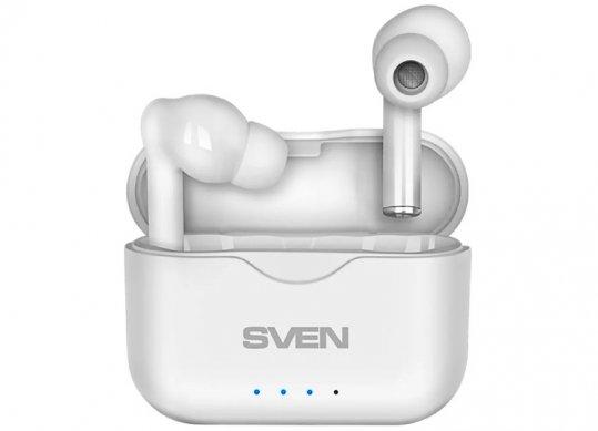 Casti SVEN E-701BT (+microphone) albe E-701BT