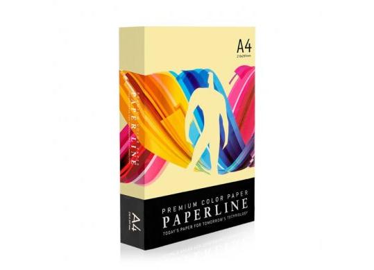 Hirtie color PAPERLINE A4 75gr 500foi HP Yellow IT363