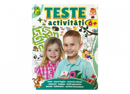 Carte Mare Teste +activitati 6+ CN471635