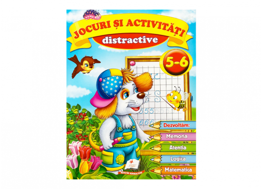 Carte JOCURI si ACTIVITATI distractive 5-6 CN471598