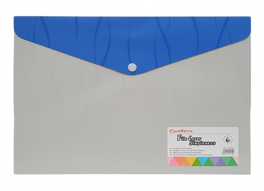 Mapa plic A4 plastic/color) CONNIE E6601
