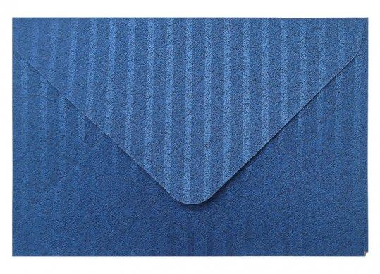 Plic C6 12x18cm 10buc Albastru plastificat dungat ML48-5 1218Al-5