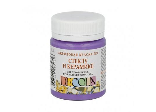 Acril sticla&ceramica Decola 50ml Violet deschis 4028605