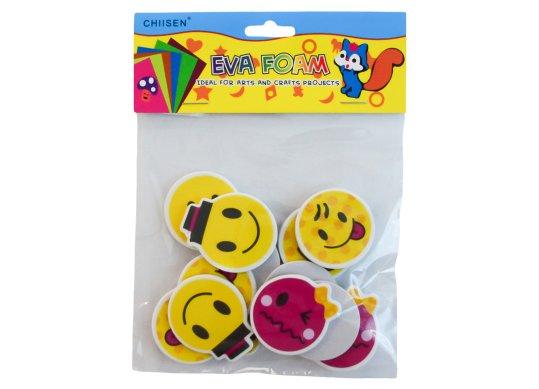 Accesorii Craft hirtie gumate adez. Smiley 219192